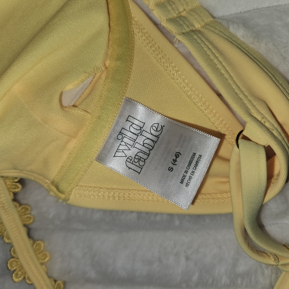 Wild Fable Bright Sunny Yellow Bikini - Picture 5 of 5